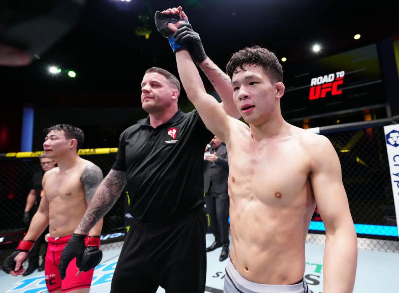 박현성(오른쪽).(UFC 제공)