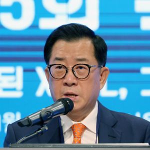 제15회 국제회계포럼이 파이낸셜뉴스, 한국공인회계사회 주최로 29일 서울 영등포구 중소기업중앙회 KBIZ홀에서 열렸다. 김영식 한국공인회계사회 회장이 환영사를 하고 있다. 사진=서동일 기자