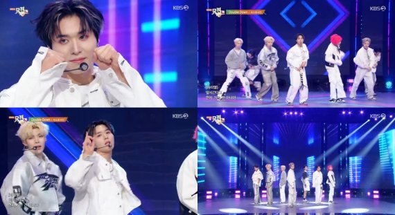 '뮤직뱅크' 이스트샤인, '더블 다운' 무대 '트렌디 퍼포먼스' 선사