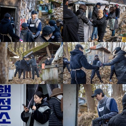 노희경 작가·조인성·한지민 등 150명, 연탄 지원 봉사 [한국JTS 제공. 재판매 및 DB 금지]
