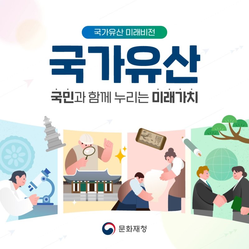 문화재청, ‘국가유산 미래비전' 선포.. 미래 전략 발표