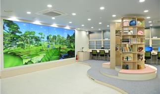 [부산=뉴시스] 연제구청 1층 민원실에 위치한 어린이복합문화공간. (사진=연제구 제공) *재판매 및 DB 금지