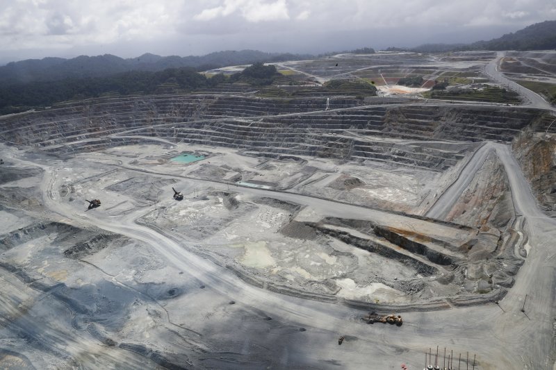 지난달 10일 파나마 도노소에서 촬영된 퍼스트퀀텀미네랄(FQM)의 광산.EPA연합뉴스