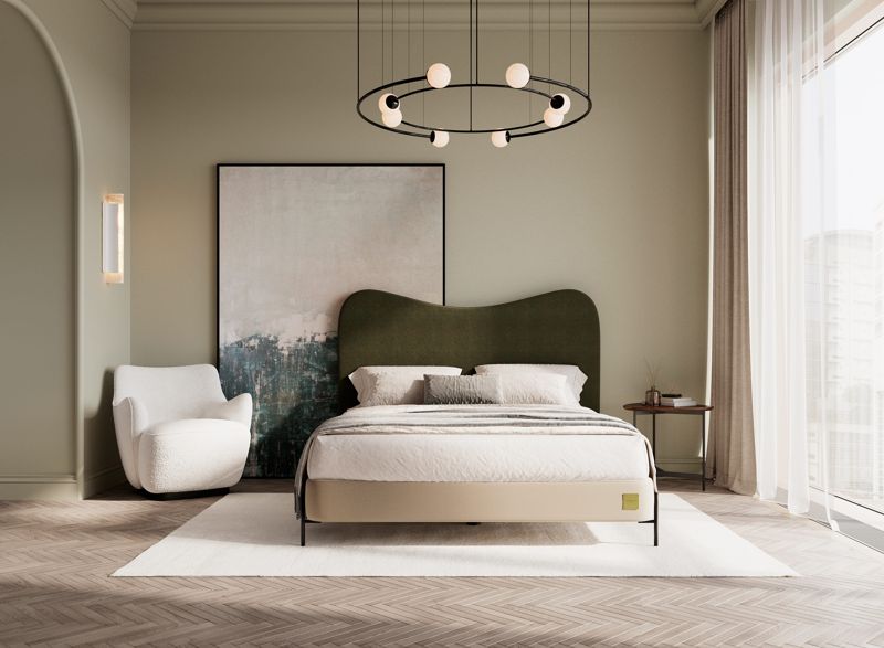 신세계까사가 선보인 마테라소의 침대 신제품 ‘마테라소 아틀리에 컬렉션’. 신세계까사 제공