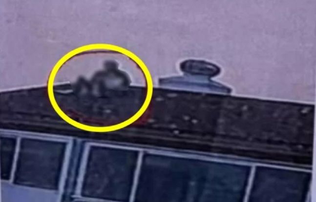 "18층 아파트 지붕서 애정행각 금지" 관리사무소의 분노