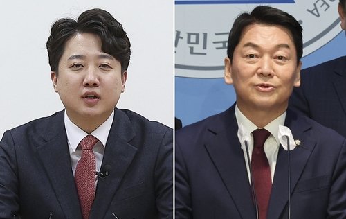 국민의힘 이준석 전 대표(좌), 안철수 의원(우)[연합뉴스 자료사진]