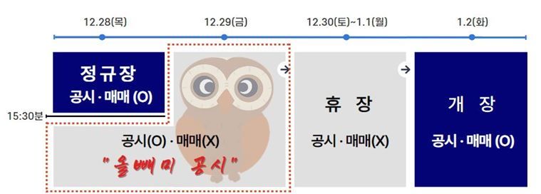 연말 ‘올빼미 공시’ 조심하세요