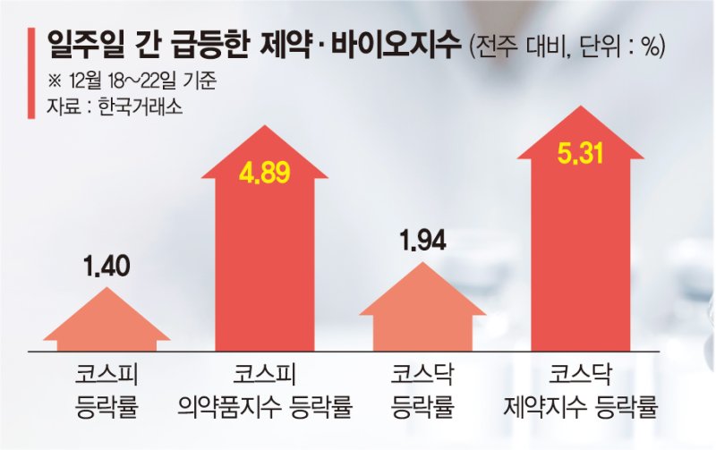 제약·바이오도 연말랠리 가세… 내년에도 웃을까