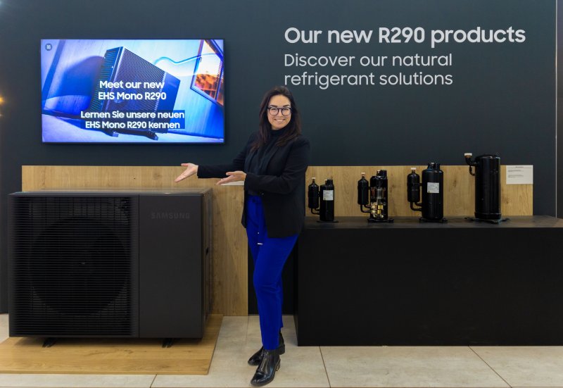 삼성전자의 고효율 냉난방 시스템인 히트펌프 EHS 신제품 삼성전자 제공