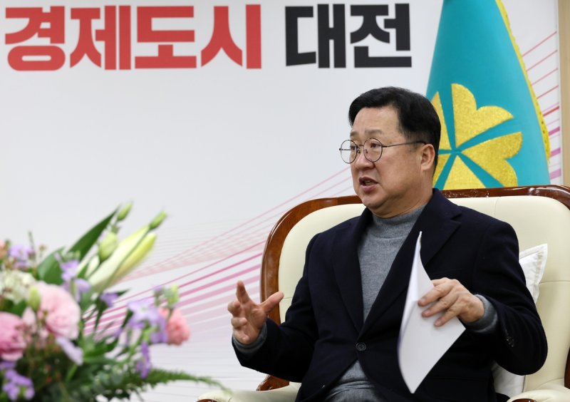 이장우 대전시장 [촬영 김준범]