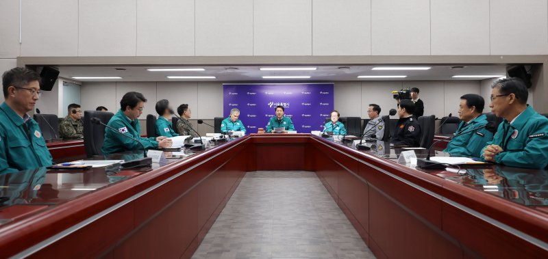 [서울=뉴시스] 홍효식 기자 = 오세훈 서울시장이 27일 서울시청에서 열린 서울시 통합방위협의회에서 발언하고 있다. 2023.12.27. yesphoto@newsis.com