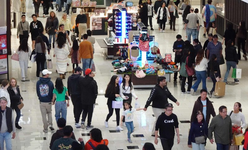 지난 12월26일(현지시간) 미국 캘리포니아주 글렌데일의 한 쇼핑몰 모습.AFP연합뉴스