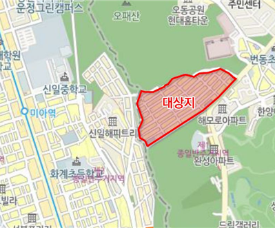 강북구, 번동 148 재개발 정비계획 수립 용역 착수