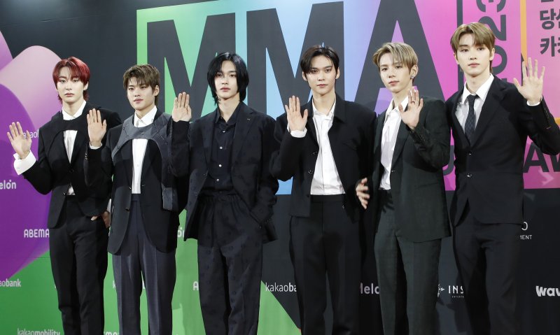 라이즈 앤톤(왼쪽부터)과 소희, 원빈, 은석, 쇼타로, 성찬 2023.12.2/뉴스1 ⓒ News1 권현진 기자