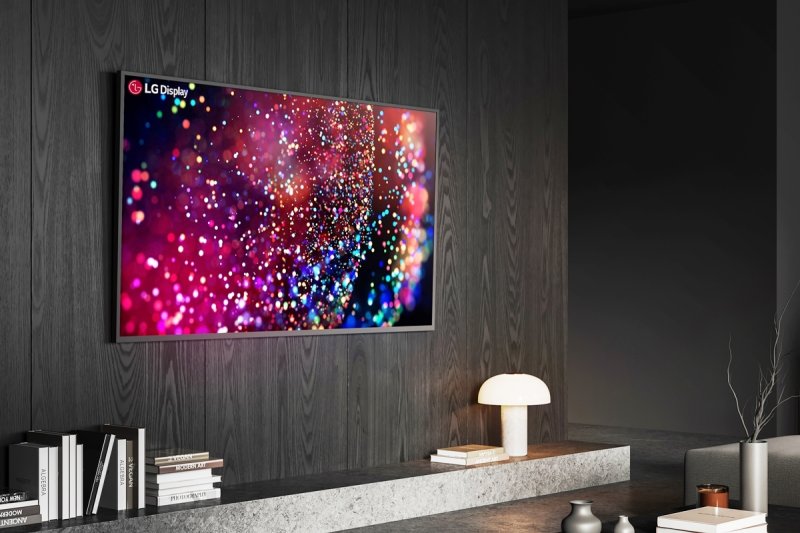 OLED TV 패널 신제품 예고 이미지 (LG디스플레이 제공)