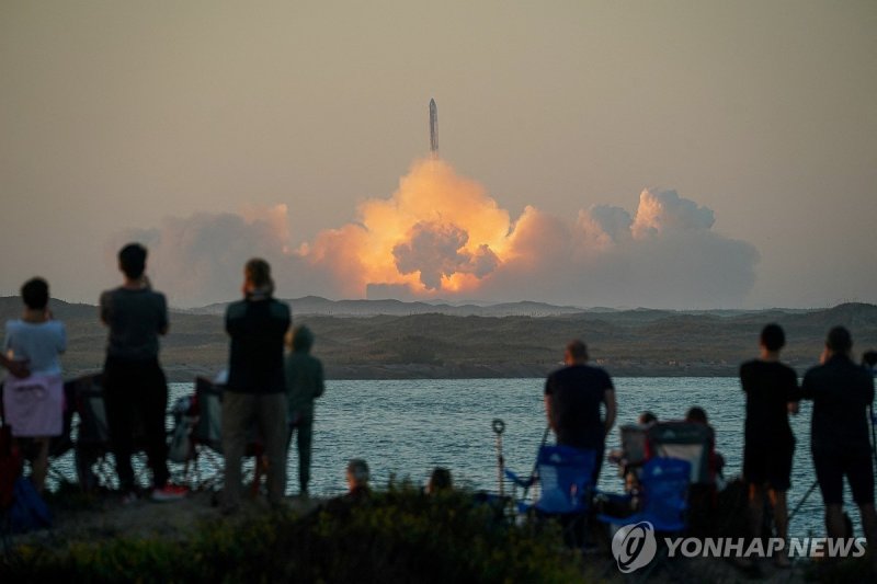 스페이스X '스타십' 두 번째 발사도 실패…"배움의 기회" (출처=연합뉴스)