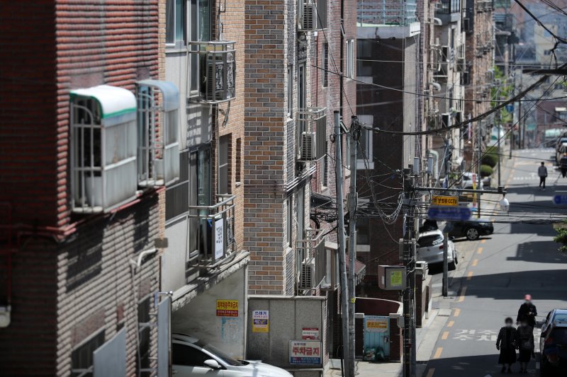 지난해 5월 서울 강서구의 한 빌라 밀집지역. 뉴스1 제공