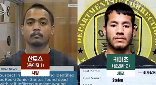 괌서 한국인 관광객 살해한 용의자 2명 신상 공개, 그 중 한 명은...