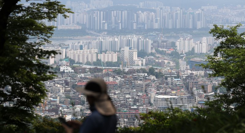 서울 아파트 전경. 뉴시스