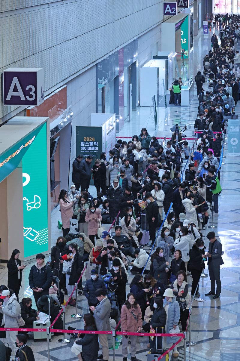 출산용품 직거래... 베이비페어 인산인해 [fn영상]