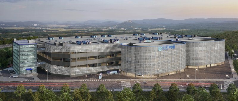 한진 대전 스마트 메가 허브 터미널 조감도(한진 제공)