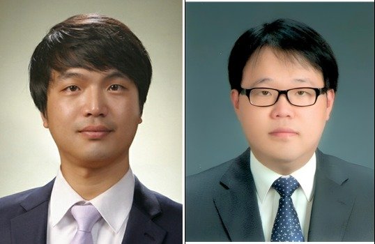 장종대 한국원자력연구원 박사(왼쪽)와 김태환 전북대 교수.