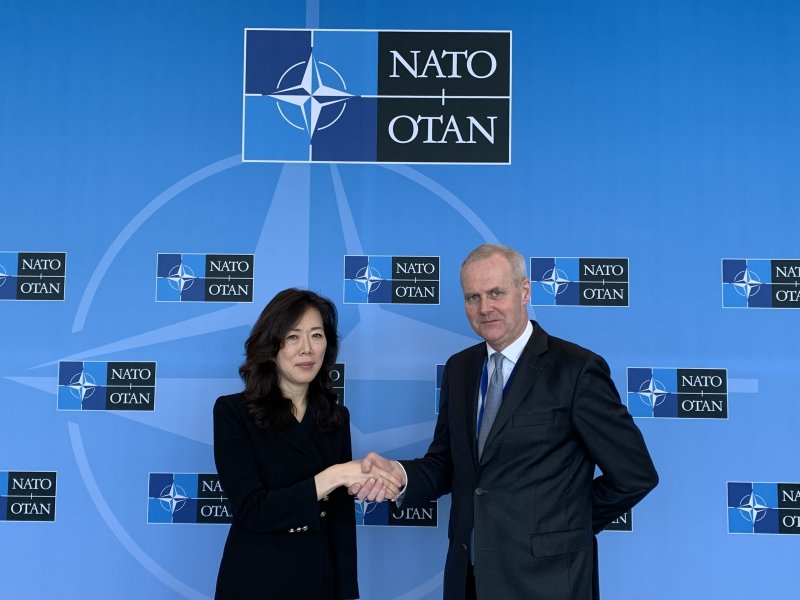 한-NATO 정책협의회 개최…초국경 위협 협력방안 논의