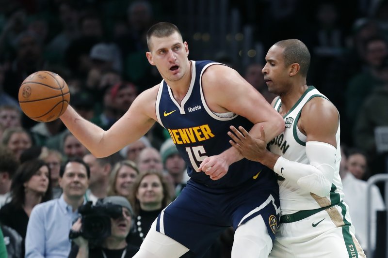 [보스턴=AP/뉴시스]NBA 덴버 너기츠의 니콜라 요키치