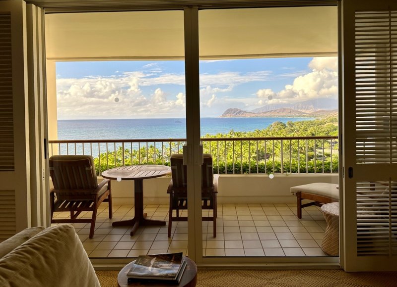 약 59㎡로 가장 작은 규모 객실에 속하는 오션 프런트룸ⓒ News1