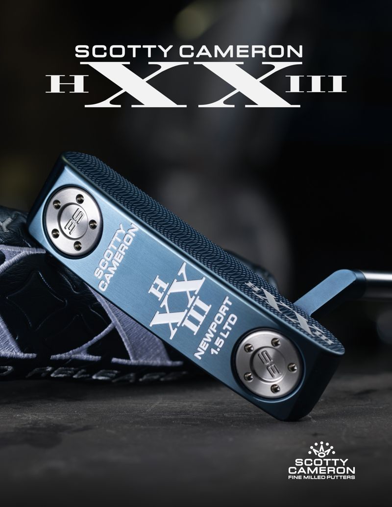 타이틀리스트, 스카티 카메론 한정판 홀리데이 퍼터 'HXXIII 뉴포트 1.5 LTD'