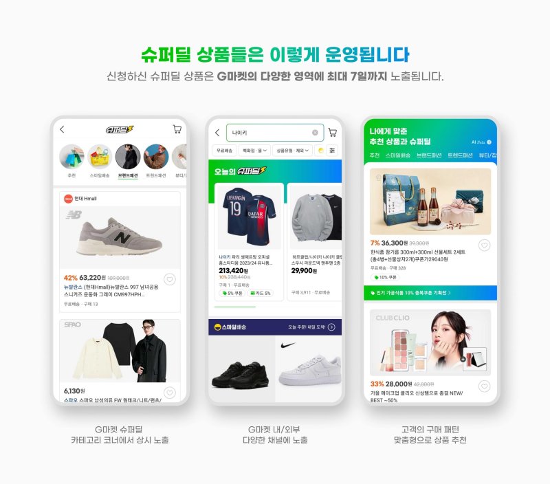 G마켓 슈퍼딜 새단장(G마켓 제공)