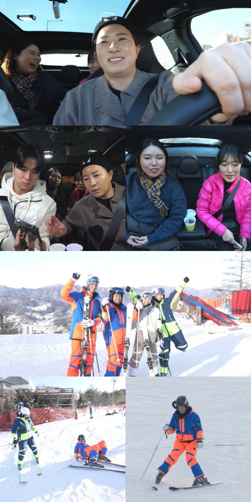 박세리, 인생 첫 스키 도전…'골프 황제' 운동 실력은 [N컷]