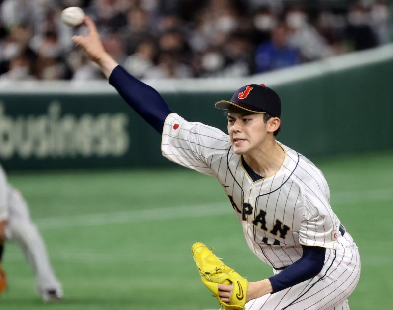 지난해 WBC에 출전했던 사사키 로키. /뉴스1 DB ⓒ News1 김진환 기자