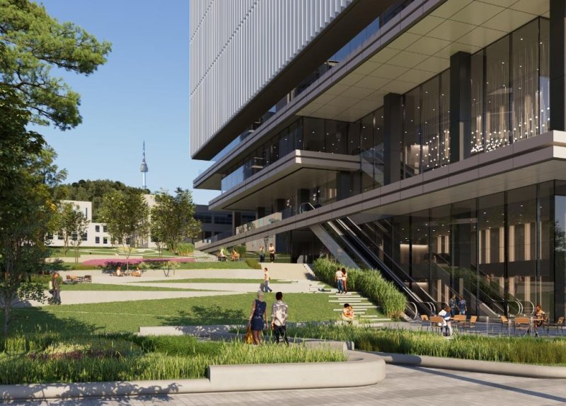 개방형 녹지 투시도 [용산구 제공. 재판매 및 DB 금지]