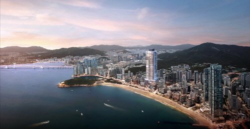 해운대 엘마르 스위첸 조감도