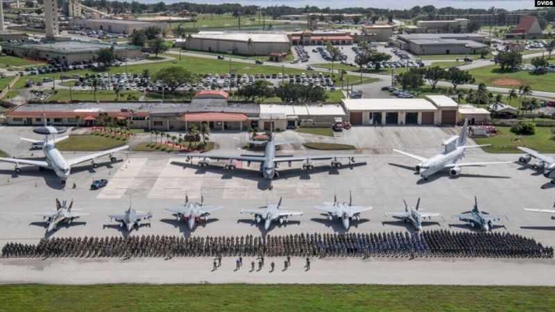 2020년 2월 괌에서 미군, 일본 항공 자위대, 호주 공군군 소속 항공기 100여대, 병력 2000여명이 참가한 코프노스 훈련이 진행됐다. 사진=미 국방영상정보배소시스템(DVIDS).