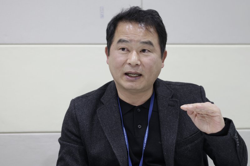 [서울=뉴시스] 최동준 기자 = 임채선 서울시 38세금조사관이 지난달 30일 서울 중구 서울시서소문청사에서 뉴시스와 인터뷰를 하고 있다. 2024.01.30. photocdj@newsis.com