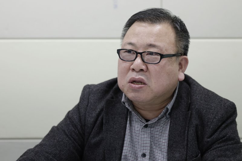 [서울=뉴시스] 최동준 기자 = 김현중 서울시 38세금조사관이 지난달 30일 서울 중구 서울시서소문청사에서 뉴시스와 인터뷰를 하고 있다. 2024.01.30. photocdj@newsis.com