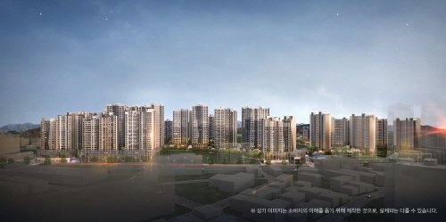 운암자이포레나 퍼스티체 투시도