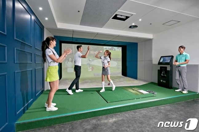 골프존파크 매장 모습(골프존 제공)