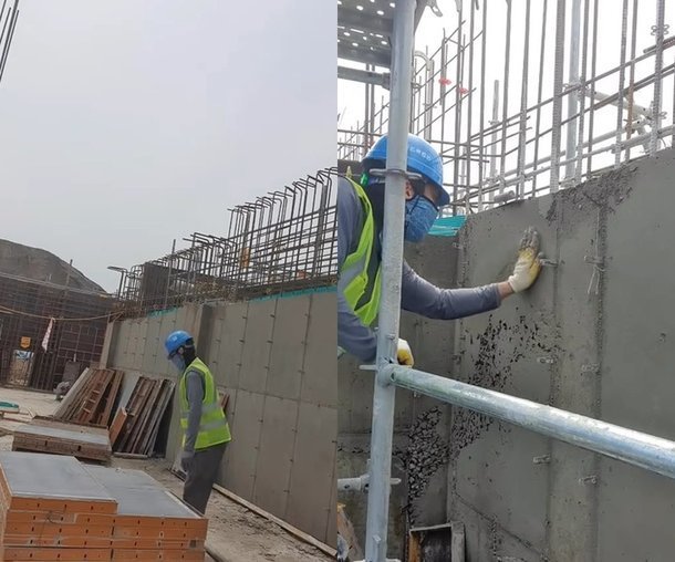 건설 현장 일용직으로 일하고 있는 김동성의 모습. (인스타그램 갈무리) ⓒ 뉴스1