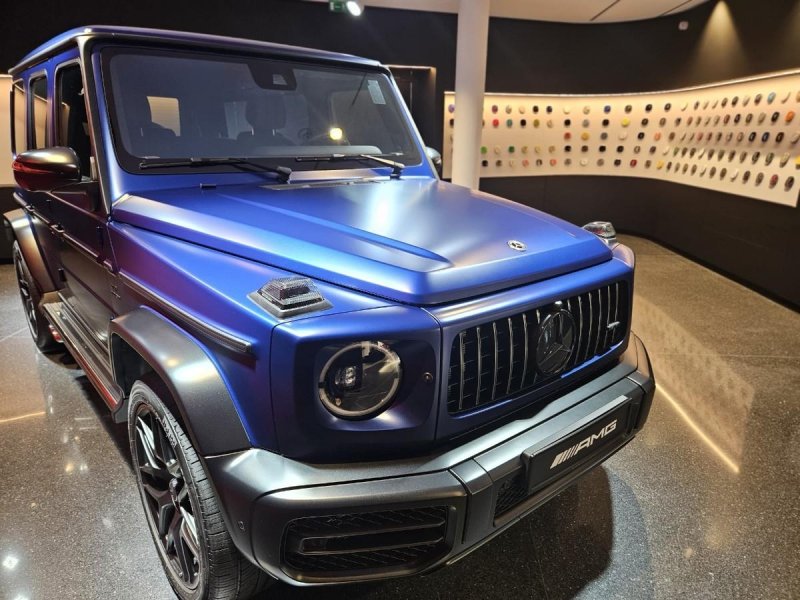 마누팍투어의 외장 컬러 선택 장소 [촬영 김보경]