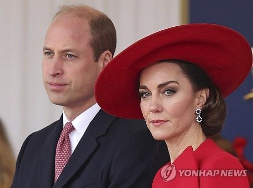 영국 윌리엄 왕자와 케이트 미들턴 왕세자빈 부부/사진=연합뉴스