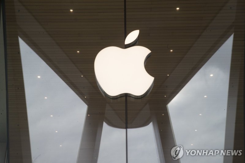 애플 로고 FILE- In this Jan. 3, 2019, file photo the Apple logo is displayed at the Apple store in the Brooklyn borough of New York. Apple reports their earnings on Thursday, Feb. 1, 2024. (AP Photo/Mary Altaffer, File) A JAN. 3, 2019, FILE PHOTO