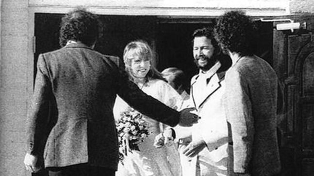 에릭 클랩튼과 패티 보이드의 결혼식 모습. AP연합뉴스