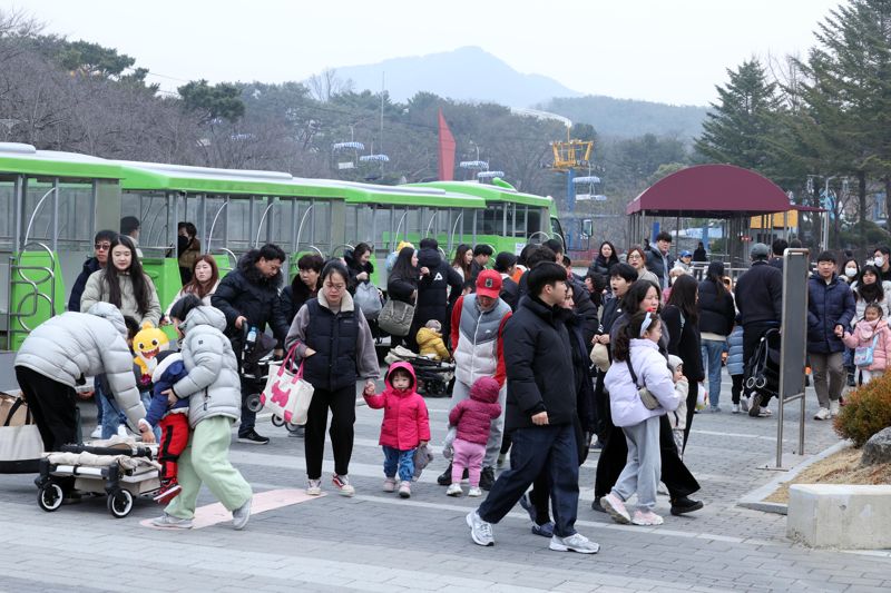 꽃샘추위 물렀거라... 동물원 봄 나들이 [fn영상]