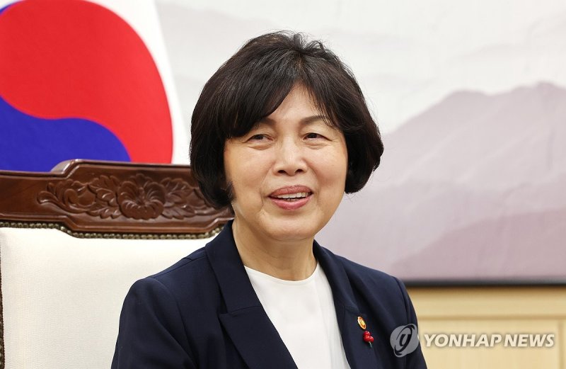 강정애 장관, 한국교회총연합 예방