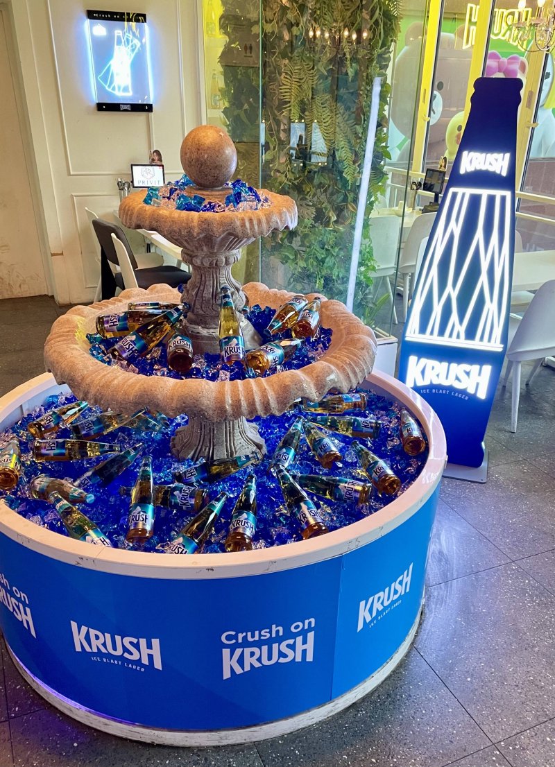 크러시 플래그십스토어. (사진=롯데칠성음료 제공) *재판매 및 DB 금지