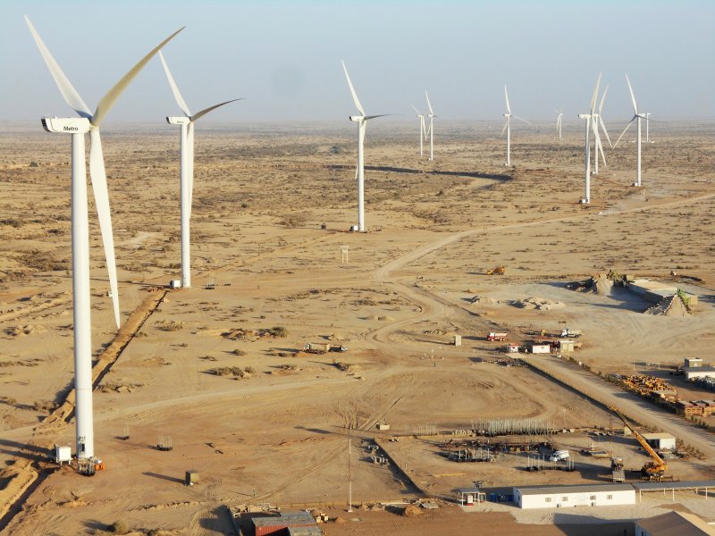 DL에너지의 파키스탄 메트로 풍력단지 DL그룹 제공