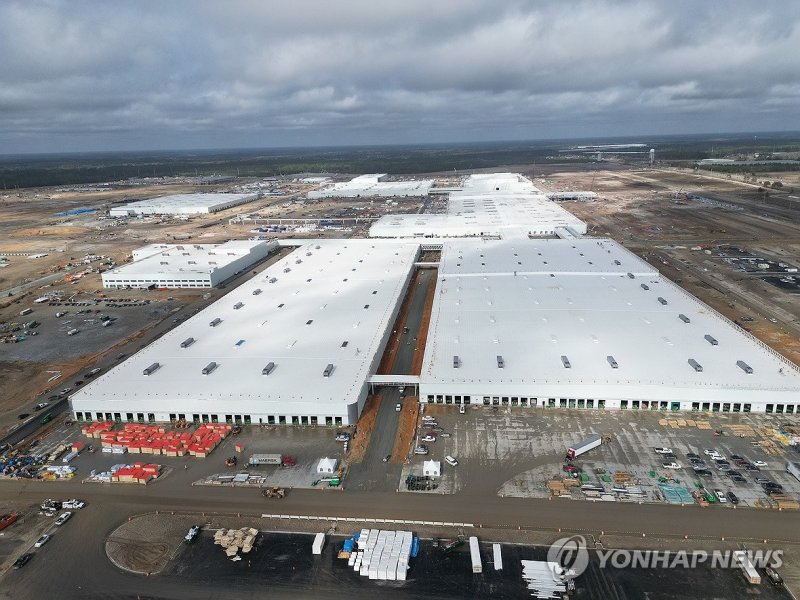 미국 조지아주 주정부와 현대차 관계자가 지난 2월 26일(현지시간) 공개한 현대 미국 전기차 전용공장 전경. 조지아 주지사실 제공